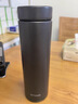 虎牌（TIGER）不锈钢轻量便携保温保冷水杯子MMZ-A50C-KG石墨黑500ml 实拍图
