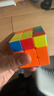 圣手 磁力魔方玩具三阶3阶魔方儿童男女孩玩具生日礼物 彩色 实拍图