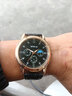 正品男士手表高档休闲石英表简约气质男表皮带高颜值罗马时尚腕表 军团款 实拍图