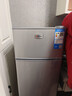 志高（CHIGO）小冰箱迷你小型家用冷藏冷冻两用宿舍出租房用双门办公室电冰箱节能省电 【一级能效】82L银色【两天约一度电】 实拍图