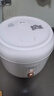 美的（Midea）电饭煲 家用小型1-2人电饭锅老式智能家电蒸煮炖一体多功能小电锅 JA205【机械款】上蒸下煮 2L 迷你小容量 实拍图