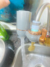 美的（Midea）净水器水龙头过滤器家用自来水滤水器直饮前置过滤器厨房卫生间通用除水垢除余氯双出水可清洗滤芯 一机三芯【两年免换滤芯】 实拍图