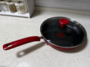 特福（Tefal）平底锅家用牛排不粘煎锅少油烟有钛煎饼锅电磁炉燃气灶通用26cm 实拍图