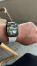 Apple/苹果 Watch Series 10智能手表蜂窝款46毫米玫瑰金色铝金属表壳淡桃粉色运动型表带M/L MWYN3CH/B 实拍图