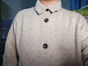 优衣库男女装souffle yarn舒芙蕾针织开衫/毛衣毛衫25新款480023 32 深米色 M 实拍图