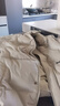 马登工装美式休闲90白鸭绒羽绒服男户外防风外套冬季男士保暖面包服 浅灰色 【立领羽绒服短款/加厚防寒服/男款羽绒服】 2XL 实拍图