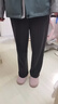 自由系阔腿裤女秋冬加绒新款高腰显瘦宽松垂感香蕉直筒窄版羊毛休闲裤子 实拍图
