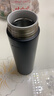 米家旋盖杯 保温杯 316不锈钢真空水杯 便携大容量咖啡杯 500ml白色 实拍图