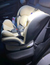 Heekin德国 儿童安全座椅汽车用0-4-12岁婴儿宝宝360度旋转ISOFIX硬接口 尊享红(遮阳棚+上拉带+侧保护) 实拍图