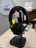 铁三角（Audio-technica）ATH-M20X/M30X/M40X/M50X/M60X/M70X头戴式专业耳机 全封闭监听 高解析力 高音质录音监听皮质头梁 M50X BK 黑色+耳机支架 实拍图