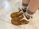 百丽（Belle）孙乐言推荐姜饼屋毛球挂饰雪地靴女25冬新增高保暖休闲靴F2Y1DDD5 棕色-毛里【孙乐言推荐】 36 (230mm) 实拍图