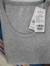 顶瓜瓜顶呱呱秋衣秋裤男纯棉抗菌情侣薄款保暖内衣套装男中性灰190 实拍图