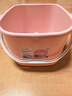 茶花 泡脚桶洗脚盆 泡脚盆塑料盆 足浴盆足浴桶 塑料桶 浅粉 1只装 实拍图
