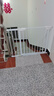 HOT PAPA楼梯护栏儿童安全门围栏婴儿拦门防护栏宝宝挡门口厨房宠物栅栏杆 适合宽度97-103 免打孔 升级款 实拍图