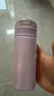 虎牌（TIGER）便携弹盖不锈钢保温杯情人节送礼男女水杯MMX-A021-PD粉色200ml 实拍图