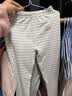 印品棉棉屋两条装儿童厚款秋裤纯棉无骨保暖棉毛裤男女宝宝线裤春秋打底裤 无骨蓝色+条纹长裤2条装 120 码 实拍图