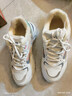 卡帝乐鳄鱼老爹鞋女鞋冬季保暖休闲棉鞋加绒运动鞋跑步鞋子女 1102M 白兰 38 实拍图