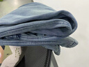 真维斯弯刀牛仔裤男秋冬季新款休闲直筒裤子潮牌加绒宽松加肥大码阔腿裤 1D02/G601怀旧蓝 【春秋款】 XL 建议135-155斤 实拍图
