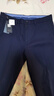 雅戈尔（YOUNGOR）休闲裤男DP棉免烫不易皱裤子自然垂顺易打理新品 VCDP329979FWA藏青色 35 .5 88A 实拍图