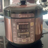美的（Midea） 电压力锅电高压锅家用大容量多功能定时预约高压电饭煲电饭锅 可煮小米粥2-3-5-8人用 尊享款 行业TOP【4-10人  双胆】 5L 实拍图