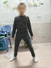 昇亿 儿童紧身衣训练服运动套装健身速干衣弹力保暖足球训练篮球服 【长袖】绿线两件套 130 （26码 适合50-60斤） 实拍图