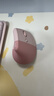 罗技（Logitech）Wave Combo 无线人体工学键鼠套装 垂直鼠标 无线蓝牙鼠标 办公键盘 无线键盘 蓝牙键盘 粉色 实拍图