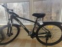喜德盛（xds）山地自行车黑客350/旭日310 X6铝合金车架21速变速机械碟刹 黑客350黑银17寸（26款） 实拍图
