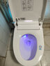 箭牌(ARROW)一体式智能马桶烘干全自动翻盖老人防臭防溅水虹吸坐便器 白色高配【自动翻盖+清洗】带水箱 250 300-350-400下单备注坑距或有专员联系 实拍图
