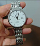 天王（TIAN WANG）手表女士 新年礼物昆仑系列钢带机械女表白色LS5876S.D.S.W 实拍图