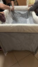 coolbaby婴儿床可调高度可移动拼接床多功能折叠新生儿宝宝床灰色基础款 实拍图