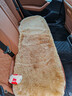 迪加伦 澳洲羊毛汽车坐垫 冬季毛绒汽车坐垫 羊皮毛一体 沙发座椅垫 车载车用坐垫 三件套-棕色 实拍图