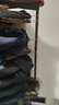稳纳衣架落地实木衣帽架可折叠置物架卧室挂衣架简约晾A120H 实拍图