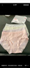 红豆内裤女纯棉里裆中腰无痕蜂巢按摩女士内裤收腹三角裤3条装 实拍图