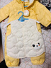 巴拉巴拉童装宝宝马甲外穿冬装婴儿衣服背心羽绒服轻薄萌男童女童儿童 奶白10530-白鸭绒 90 实拍图