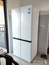 美的（Midea）508L十字门冰箱双系统双循环除菌净味大容量一级能效风冷无霜以旧换新白BCD-508WSPZM(E)国家补贴 实拍图