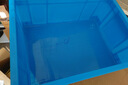 今立（JINLI）塑料周转箱 410*300*145/蓝色加厚物流储物箱工业整理收纳箱快递胶筐物料盒 实拍图