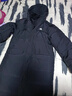 adidas通勤羽绒服 休闲长款鸭绒男女秋冬阿迪达斯官方轻运动   黑色   XL 实拍图