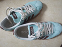 adidas「T头鞋」VL COURT复古休闲板鞋德训鞋男女阿迪达斯轻运动 浅闪光蓝/棕色/淡绿   37 实拍图