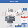 潜水艇（Submarine）厨房下水三通 洗菜盆净水器洗碗机下水管三通接头下水道防臭神器 【4】接水槽+净水器 实拍图