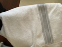洁丽雅（Grace）柔软吸水速干抗菌防螨纯棉浴巾男女士条纹洗澡巾 实拍图