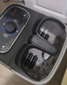 康佳（KONKA）泡脚桶按摩加热全自动足浴盆恒温电动洗脚桶足疗盆家用高深桶送爸爸妈妈父母长辈亲生日礼物礼品 【豪华12组滚轮】仿真脚底恒温穴位指压+旋钮开关 康佳官方指定恒温速热款 实拍图