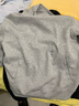 优衣库合作款男女装宽松连帽卫衣长袖运动479853 479945 479853/03灰色 XL 实拍图