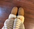 UGG秋季女士舒适茸茸毛鞋领厚底圆头休闲懒人毛毛鞋 1166733 CHE | 栗色 42 鞋款偏小，建议拍大一码 实拍图