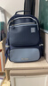 卡拉羊风琴书包小学生1-3-6年级五维减负防下坠双肩包儿童减压护脊背包 个性定制签名牌|藏青 【大号】推荐3-6年级，身高135cm以上 实拍图