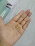 周六福如意祥云黄金吊坠女足金生日礼物计价A0411482 不含链 约1.12g 实拍图