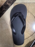 卡帝乐鳄鱼（CARTELO）人字拖鞋男士夏季户外穿运动居家用软底沙滩凉拖 VP1520 黑色 42 实拍图