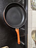 九阳（Joyoung）平底锅不粘锅家用小煎锅煎蛋饼牛排煎锅电磁炉燃煤气通适用 28CM无盖加深 磁炉通用 实拍图