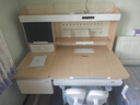 黑白调C2儿童学习桌椅书桌写字桌专用3-18岁全光谱灯光一体实木门店同款 实拍图