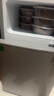 奥克斯小冰箱家用小型迷你冷藏冷冻两用出租房宿舍用节能省电寝室办公室电冰箱 【热卖款 升级净化去味】22A126DW银 实拍图