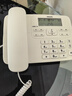 飞利浦(PHILIPS）电话机座机 固定电话 办公家用 来电显示 双接口 免电池 CORD118白色 实拍图